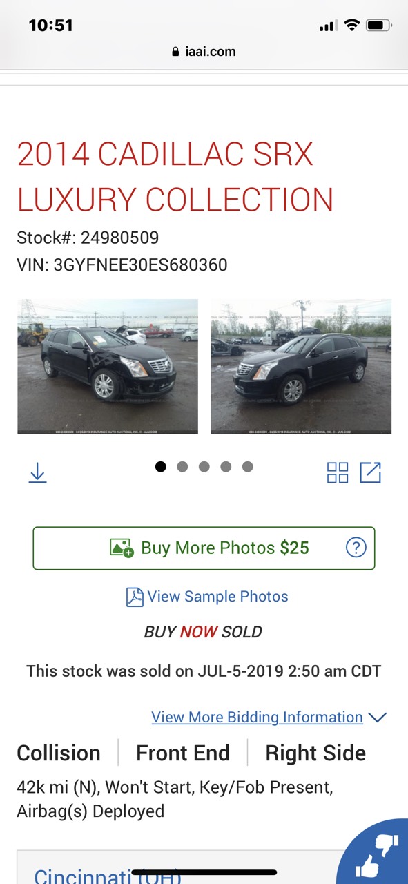 Cadillac SRX LUXURY 201 Cadillac SRX LUXURY 201