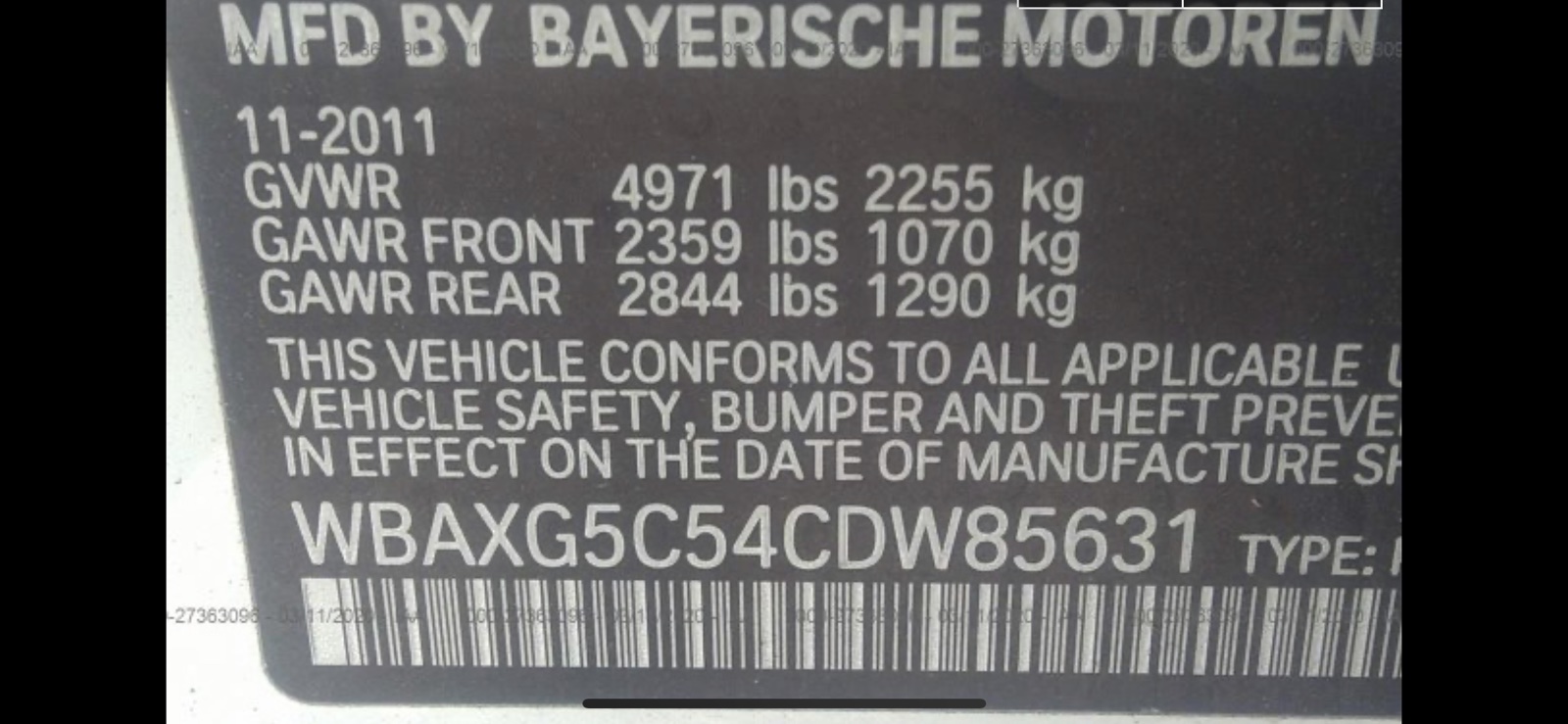 BMW 528i 2012