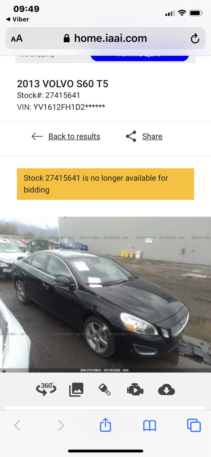 Volvo S60 T5 2013