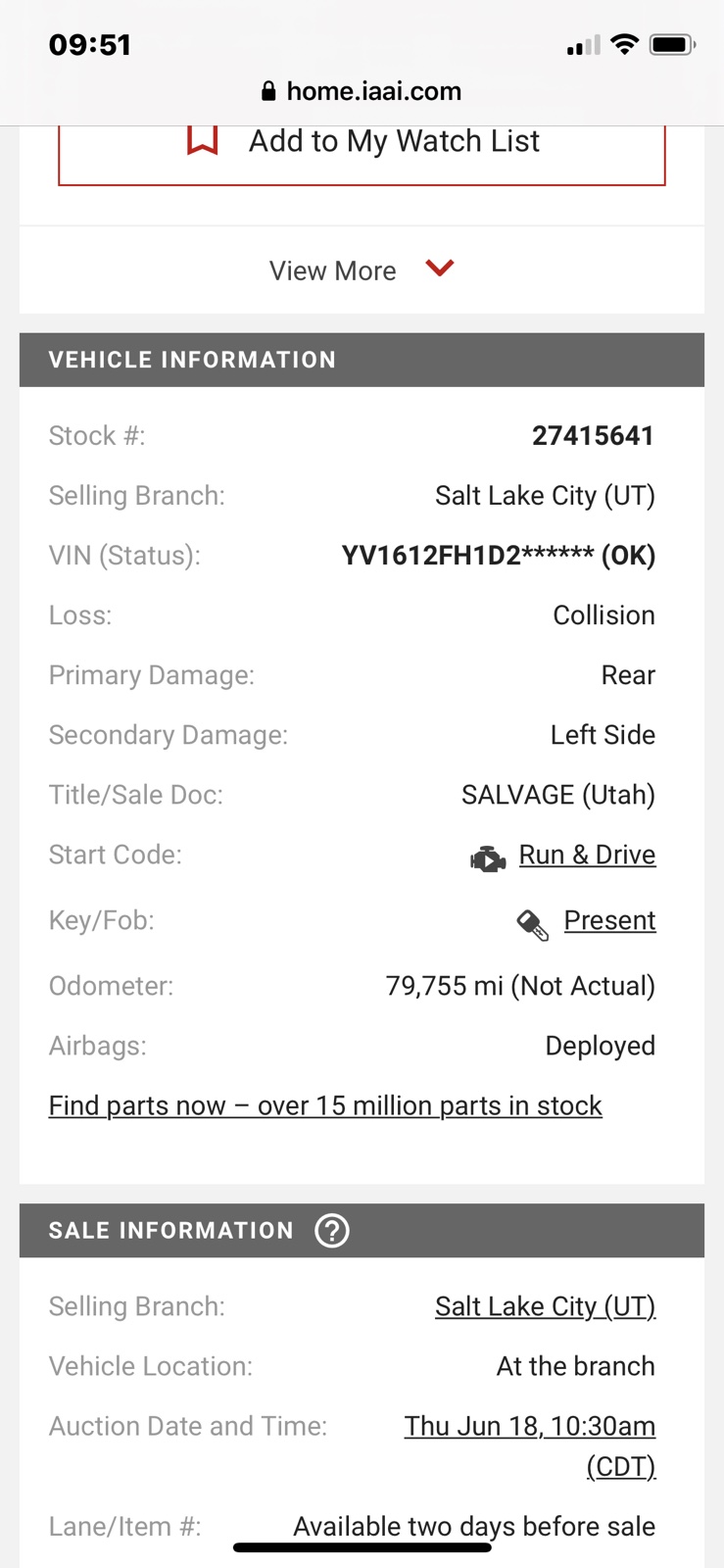 Volvo S60 T5 2013