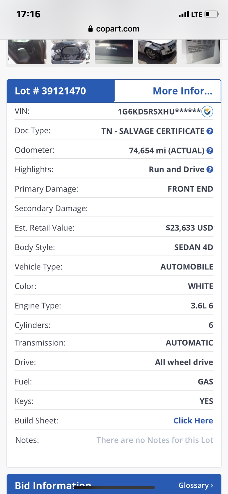 Cadillac CT6 Luxury 2017