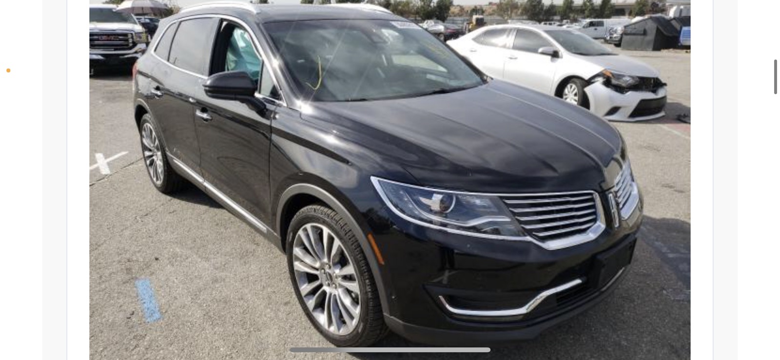 LINCOLN MKX Reserve 2018