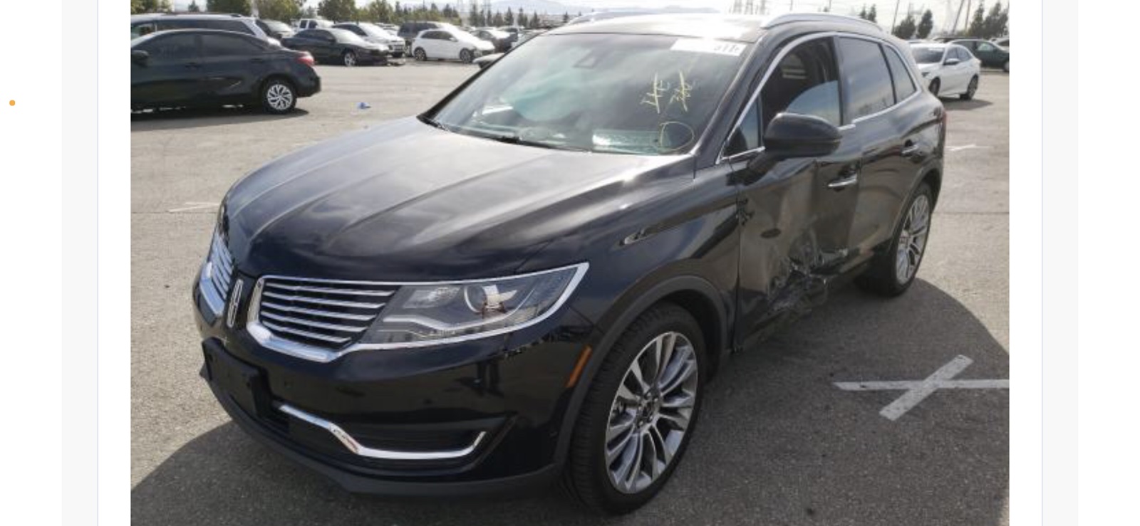 LINCOLN MKX Reserve 2018