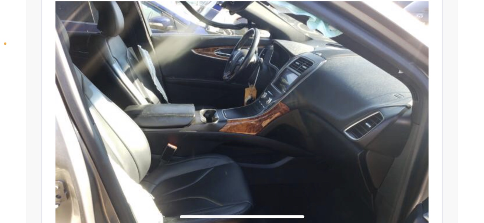 LINCOLN MKX Reserve 2016