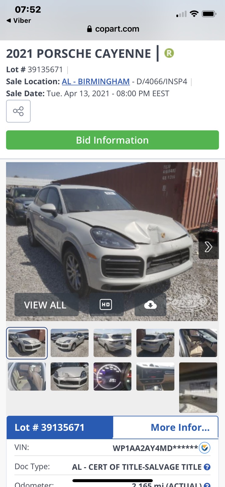 Porsche Cayenne 2021