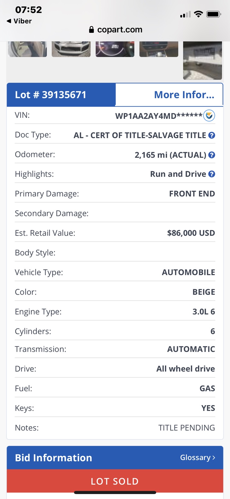 Porsche Cayenne 2021