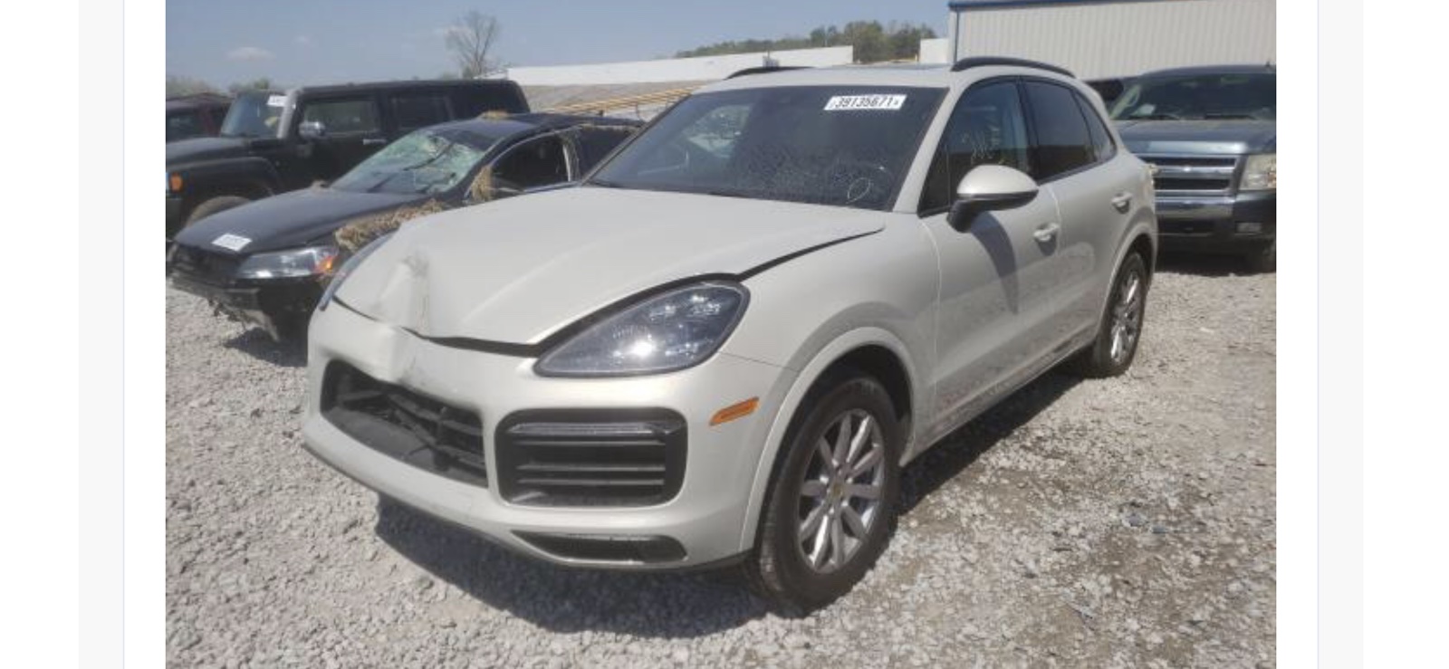 Porsche Cayenne 2021