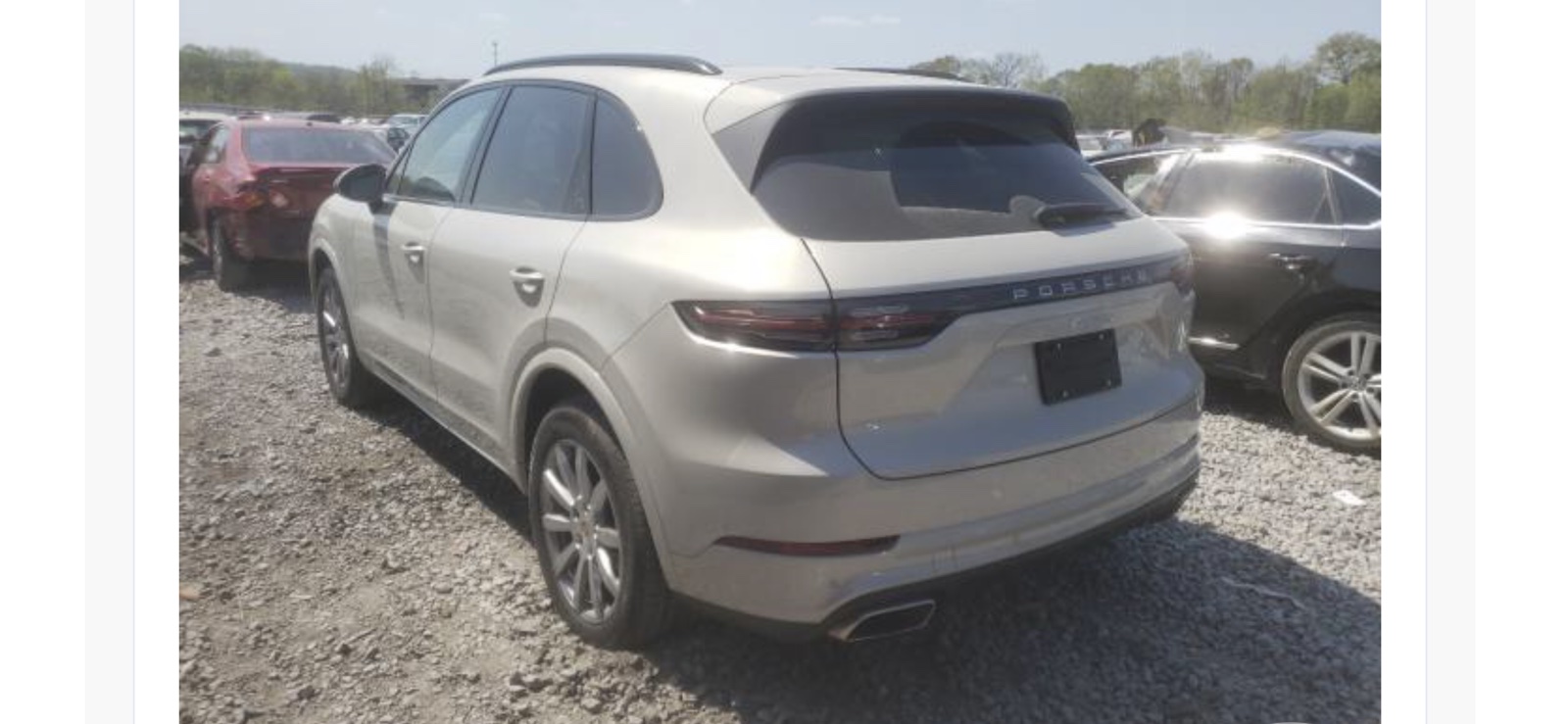 Porsche Cayenne 2021