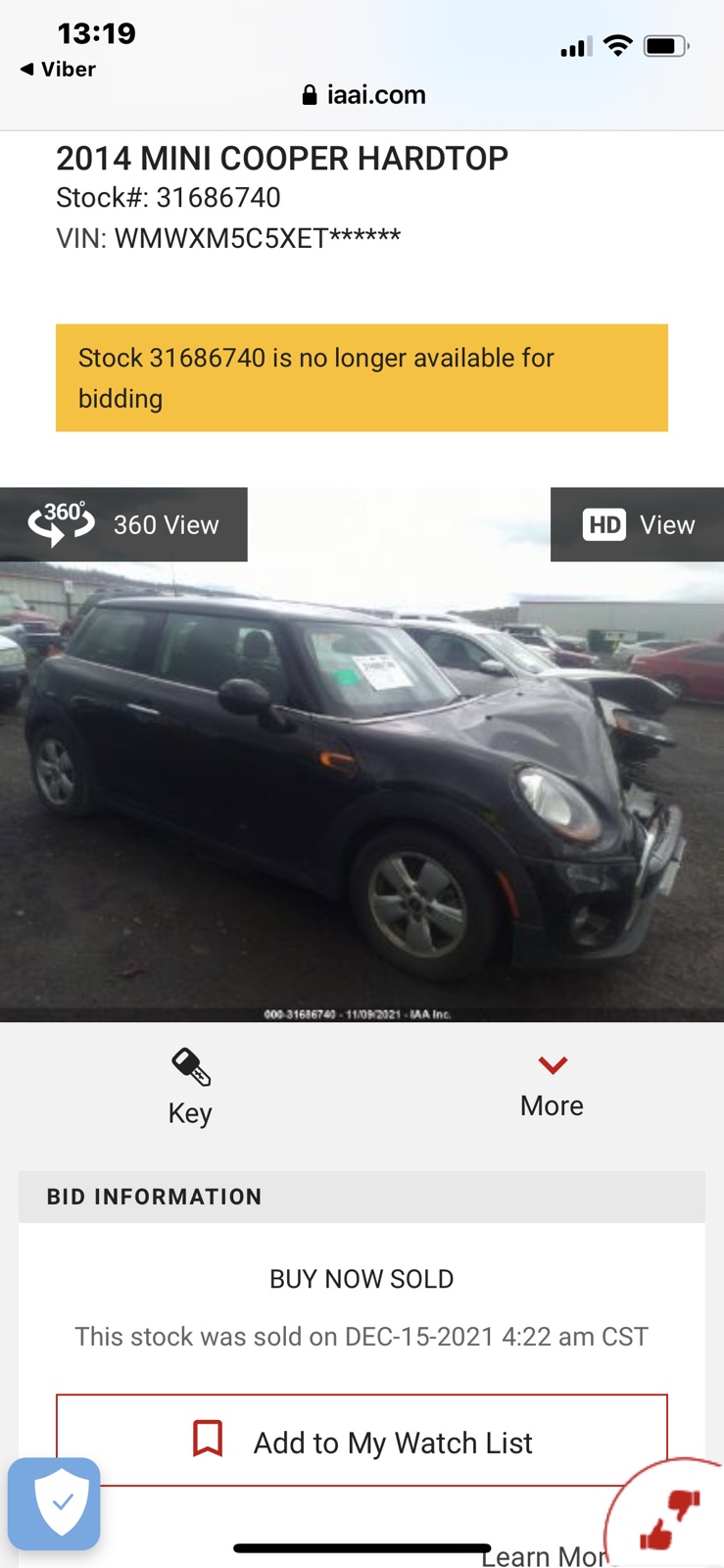 MINI COOPER HARDTOP 2014