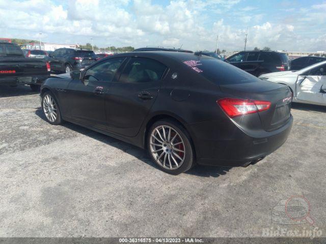 Maserati Ghibli S 2017 Black 3.0L
